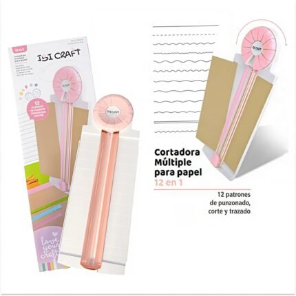 GUILLOTINA IBI ROTATIVA A4 PLASTICA (MULTIPLE 12 EN 1)