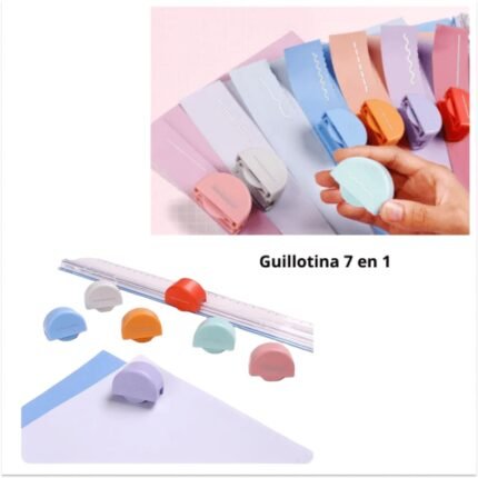 GUILLOTINA IBI ROTATIVA A4 PLASTICA (MULTIPLE 7 EN 1)