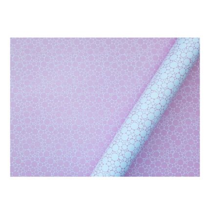 CARTULINA DECORATIVA ENTRETENIDA ALFA DOBLE FAZ 48X65 - ROSA CIRCULOS BURBUJAS