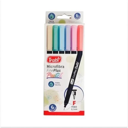 MICROFIBRA TRABI FINE PLUS X6 SURTIDO PASTEL