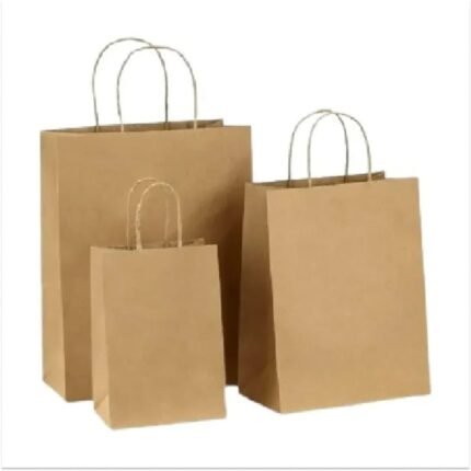 BOLSA KRAFT MARRON 22X10X30